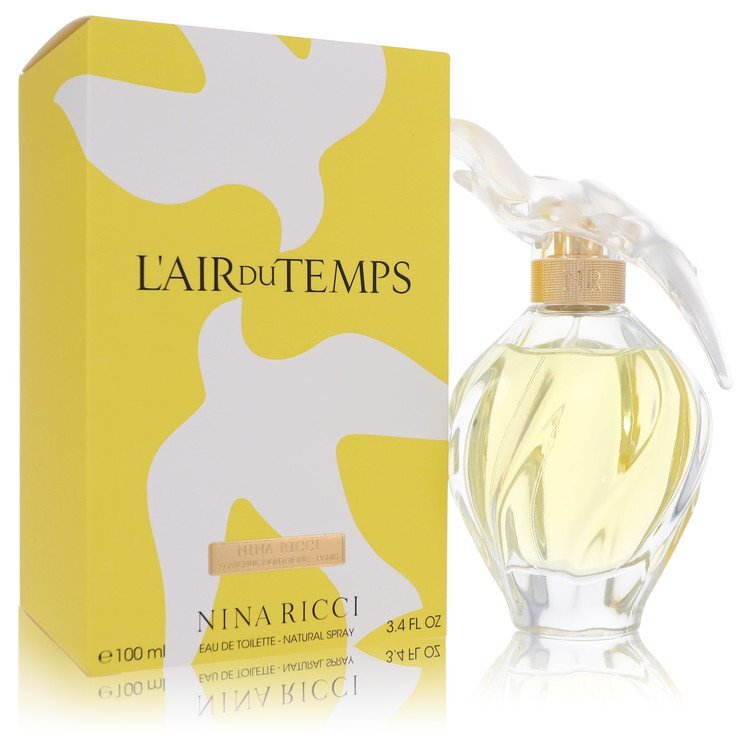 L'air Du Temps Eau De Toilette Spray With Bird Cap By Nina Ricci - Size: 100 ml Eau De Toilette Spray With Bird Cap