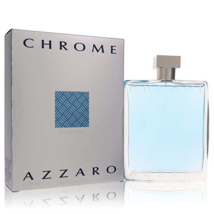 Chrome Eau de Toilette Spray von Azzaro – Größe: 200 ml Eau de Toilette Spray