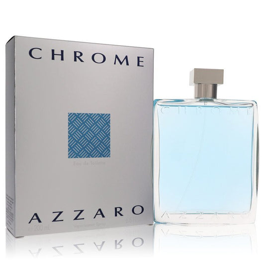 Chrome Eau de Toilette Spray von Azzaro – Größe: 200 ml Eau de Toilette Spray