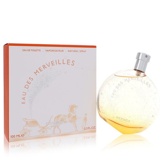 Eau Des Merveilles Eau De Toilette Spray By Hermes - Size: 100 ml Eau De Toilette Spray