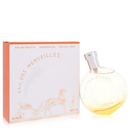 Eau Des Merveilles Eau De Toilette Spray By Hermes - Size: 50 ml Eau De Toilette Spray