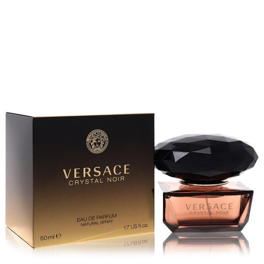 Crystal Noir Eau De Parfum Spray By Versace - Size: 50 ml Eau De Parfum Spray