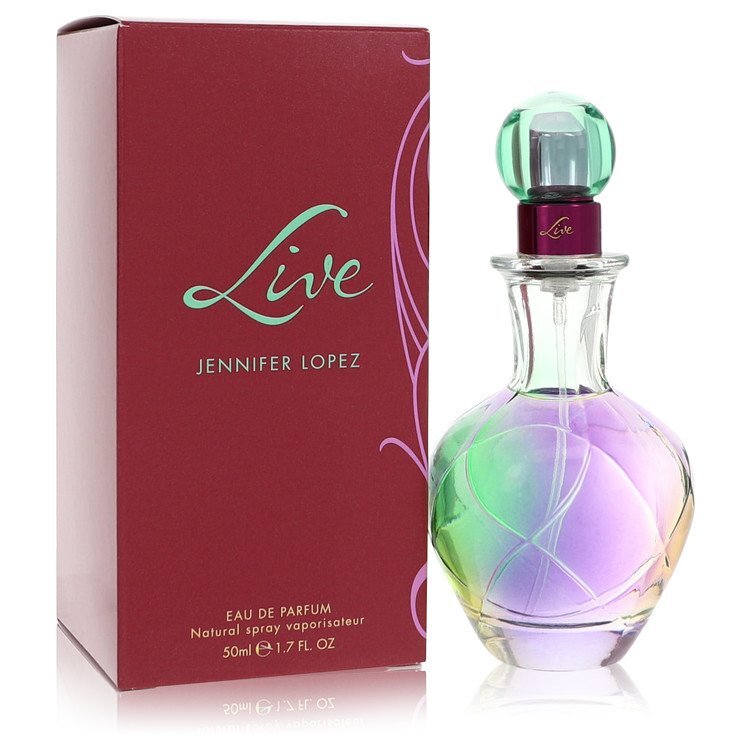 Live Eau De Parfum Spray By Jennifer Lopez - Size: 50 ml Eau De Parfum Spray