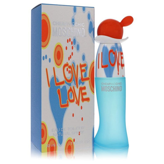I Love Love Eau De Toilette Spray By Moschino - Size: 30 ml Eau De Toilette Spray