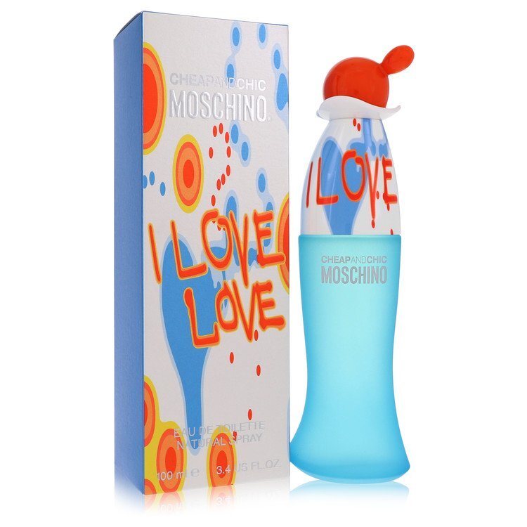 I Love Love Eau De Toilette Spray By Moschino - Size: 100 ml Eau De Toilette Spray
