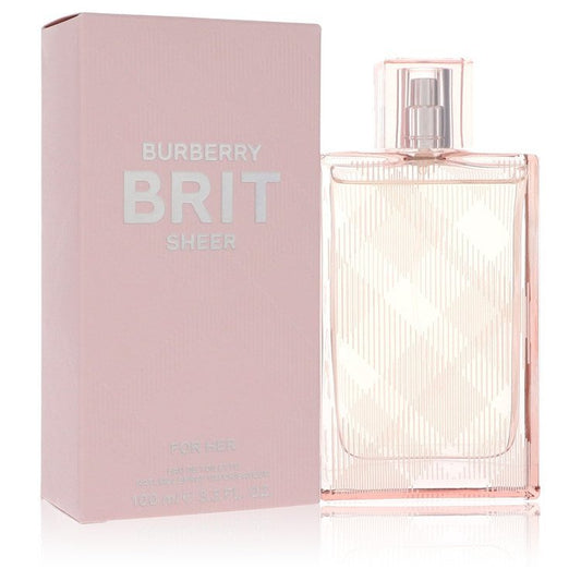 Burberry Brit Sheer Eau de Toilette Spray von Burberry – Größe: 100 ml Eau de Toilette Spray