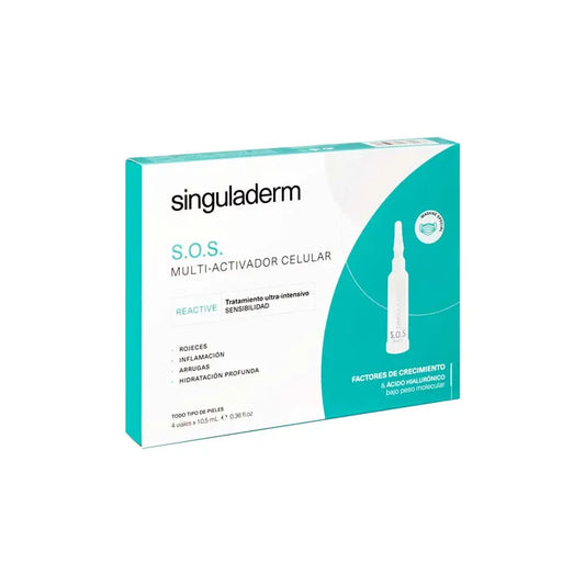 Singuladerm S.O.S. Multi-Cellular Activator Ultra-Intensive Sensitivity Treatment 4x10.5ml