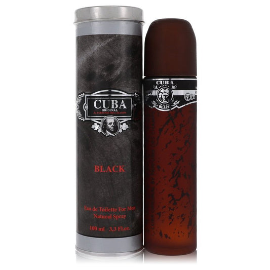 Cuba Black Eau De Toilette Spray By Fragluxe - Size: 100 ml Eau De Toilette Spray