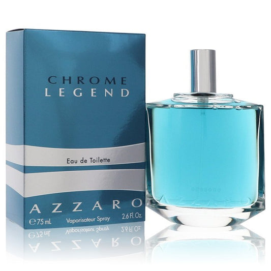 Chrome Legend Eau De Toilette Spray By Azzaro - Size: 77 ml Eau De Toilette Spray