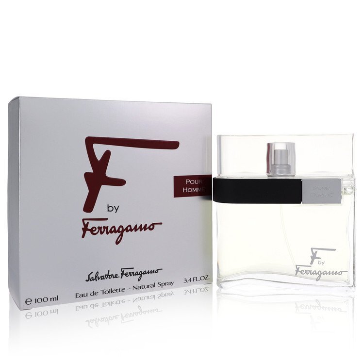 F Eau De Toilette Spray By Salvatore Ferragamo - Size: 100 ml Eau De Toilette Spray