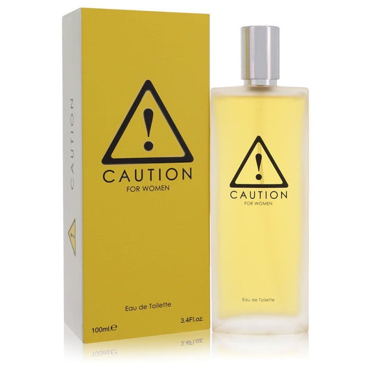 Caution Eau De Toilette Spray By Kraft - Size: 100 ml Eau De Toilette Spray