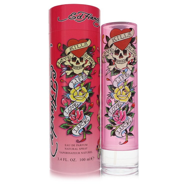 Ed Hardy Eau De Parfum Spray By Christian Audigier - Size: 100 ml Eau De Parfum Spray