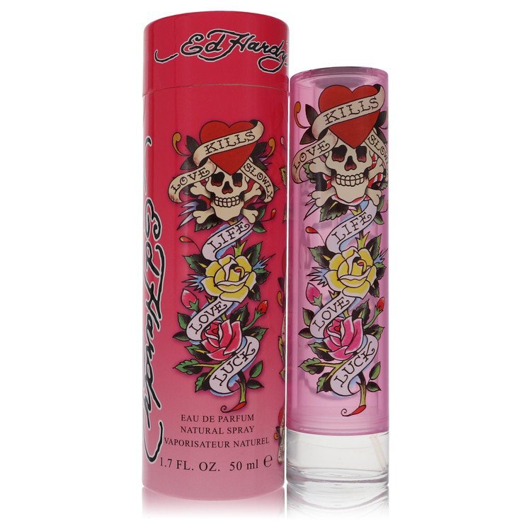 Ed Hardy Eau De Parfum Spray By Christian Audigier - Size: 50 ml Eau De Parfum Spray