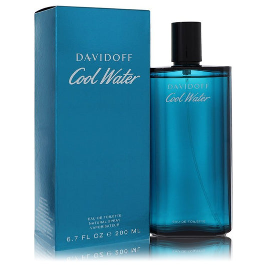 Cool Water Eau De Toilette Spray By Davidoff - Size: 200 ml Eau De Toilette Spray