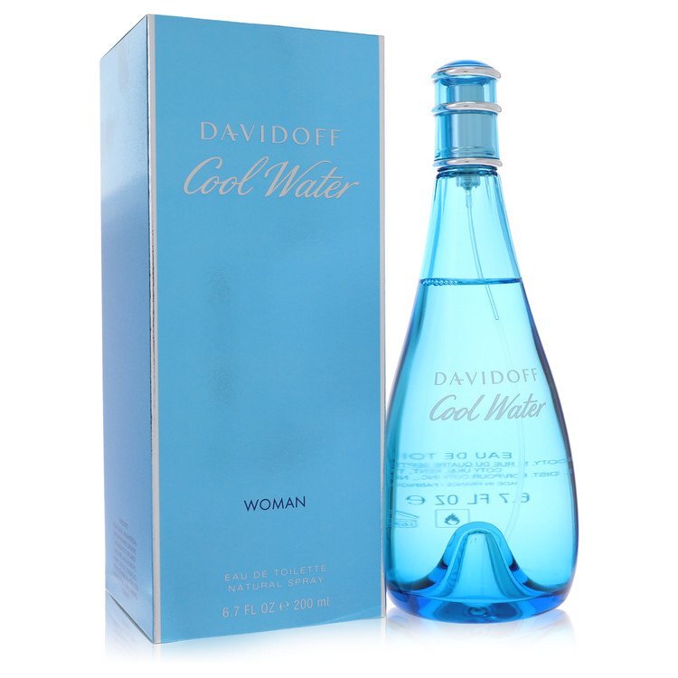 Cool Water Eau De Toilette Spray By Davidoff - Size: 200 ml Eau De Toilette Spray