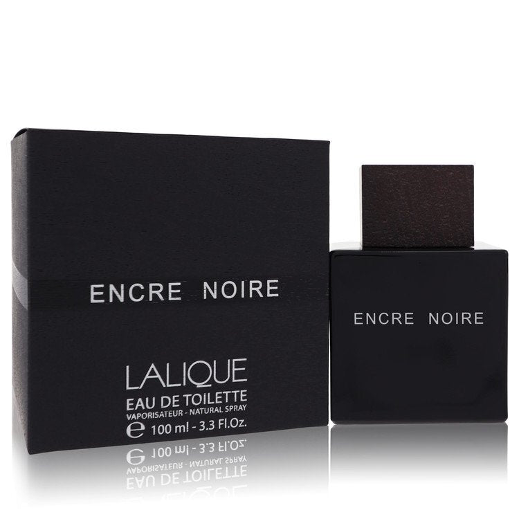 Encre Noire Eau De Toilette Spray By Lalique - Size: 100 ml Eau De Toilette Spray