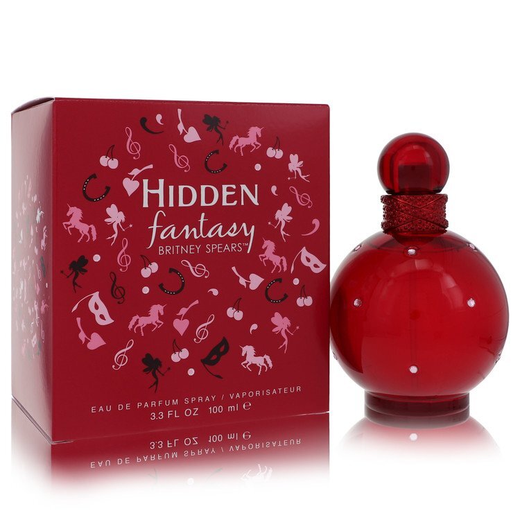 Hidden Fantasy Eau De Parfum Spray By Britney Spears - Size: 100 ml Eau De Parfum Spray