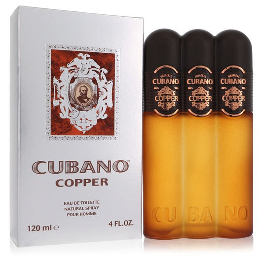 Cubano Copper Eau De Toilette Spray By Cubano - Size: 120 ml Eau De Toilette Spray