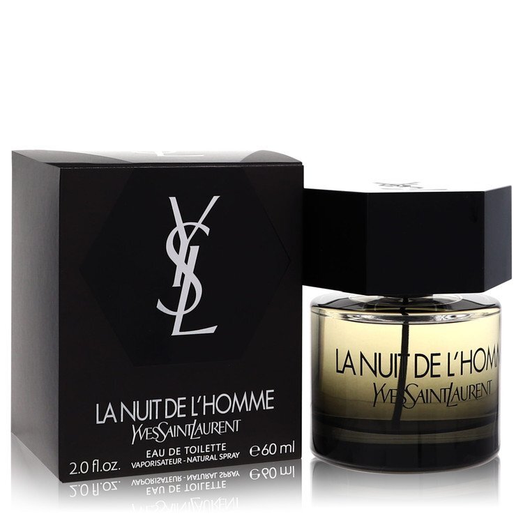 La Nuit De L'homme Eau De Toilette Spray By Yves Saint Laurent - Size: 60 ml Eau De Toilette Spray