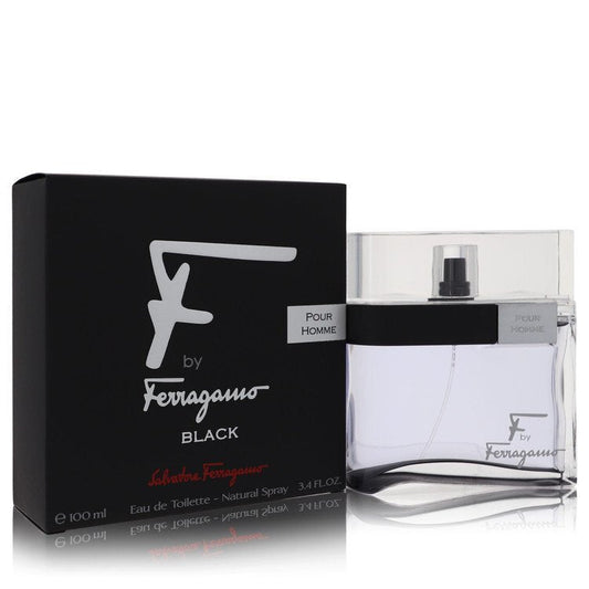F Black Eau De Toilette Spray By Salvatore Ferragamo - Size: 100 ml Eau De Toilette Spray