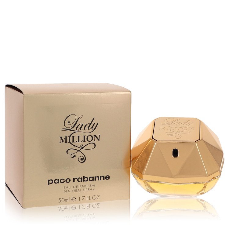 Lady Million Eau De Parfum Spray By Paco Rabanne - Size: 50 ml Eau De Parfum Spray