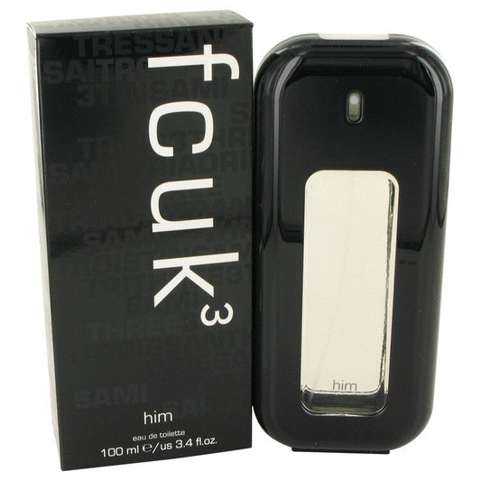 Fcuk 3 Eau De Toilette Spray By French Connection - Size: 100 ml Eau De Toilette Spray