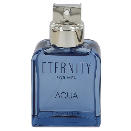 Eternity Aqua Eau De Toilette Spray (Tester) By Calvin Klein - Size: 100 ml Eau De Toilette Spray