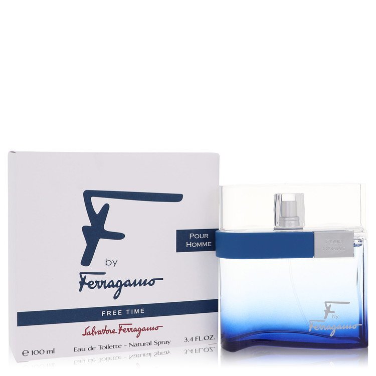 F Free Time Eau De Toilette Spray By Salvatore Ferragamo - Size: 100 ml Eau De Toilette Spray