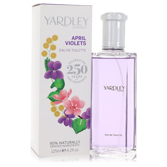 April Violets Eau De Toilette Spray By Yardley London - Size: 125 ml Eau De Toilette Spray