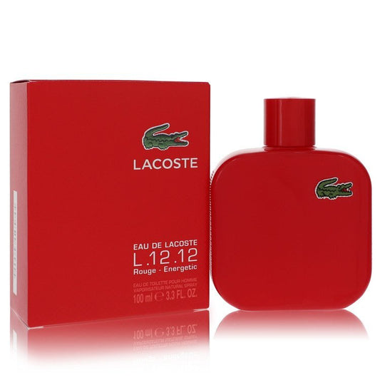 Lacoste Eau De Lacoste L.12.12 Rouge Eau De Toilette Spray By Lacoste - Size: 100 ml Eau De Toilette Spray