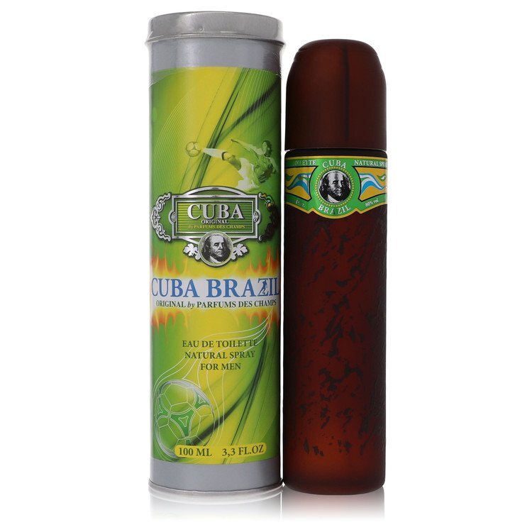 Cuba Brazil Eau De Toilette Spray By Fragluxe - Size: 100 ml Eau De Toilette Spray