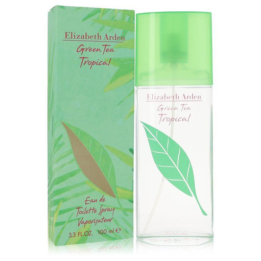 Green Tea Tropical Eau De Toilette Spray By Elizabeth Arden - Size: 100 ml Eau De Toilette Spray