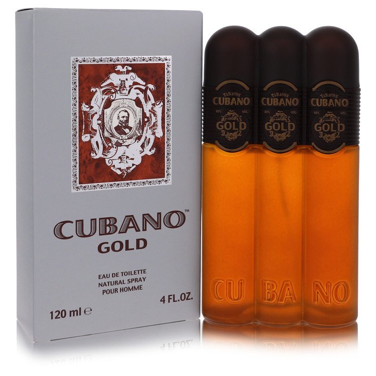 Cubano Gold Eau De Toilette Spray By Cubano - Size: 120 ml Eau De Toilette Spray