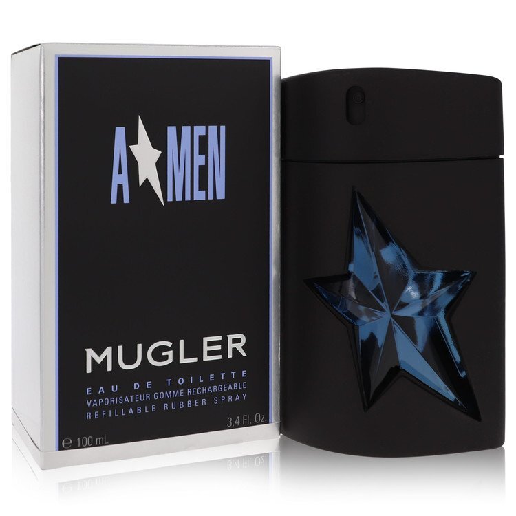 Angel Eau De Toilette Spray Refillable (Rubber) By Thierry Mugler - Size: 100 ml Eau De Toilette Spray Refillable