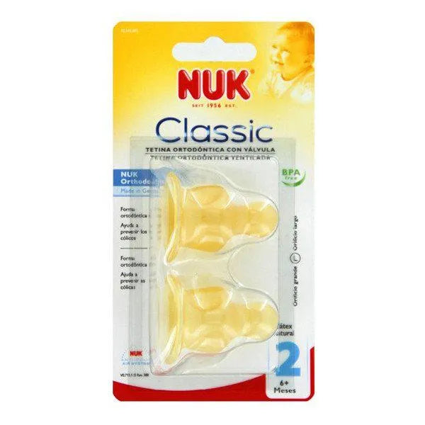 Nuk Set Tetina Clásica Látex