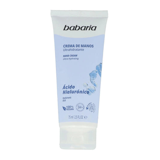 Cr Manos Babaria Hialuronico 75ml