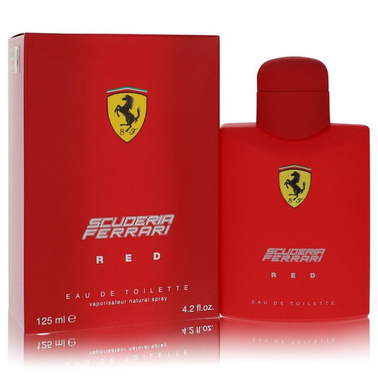Ferrari Scuderia Red Eau De Toilette Spray By Ferrari - Size: 125 ml Eau De Toilette Spray