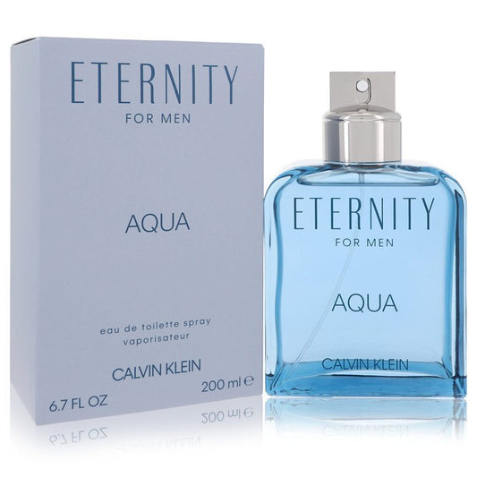 Eternity Aqua Eau De Toilette Spray By Calvin Klein - Size: 200 ml Eau De Toilette Spray