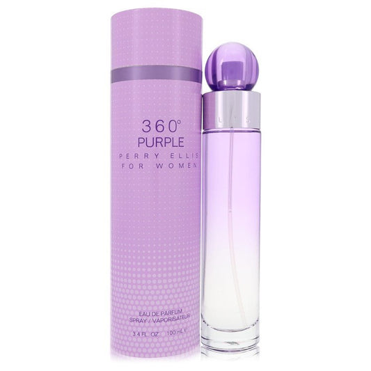 Perry Ellis 360 Purple Eau De Parfum Spray By Perry Ellis - Size: 100 ml Eau De Parfum Spray