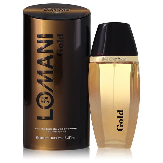 Lomani Gold Eau De Toilette Spray By Lomani - Size: 100 ml Eau De Toilette Spray