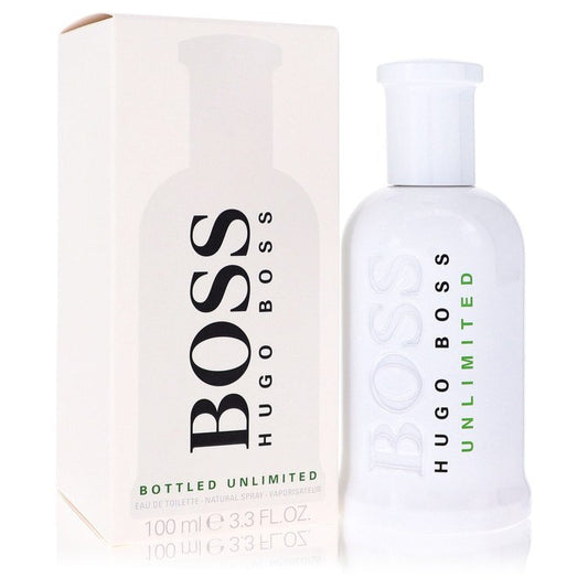 Boss Bottled Unlimited Eau De Toilette Spray By Hugo Boss - Size: 100 ml Eau De Toilette Spray