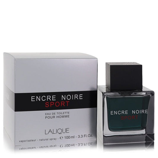 Encre Noire Sport Eau De Toilette Spray By Lalique - Size: 100 ml Eau De Toilette Spray