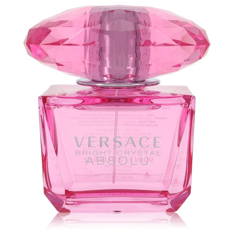 Bright Crystal Absolu Eau De Parfum Spray (Tester) By Versace - Size: 90 ml Eau De Parfum Spray