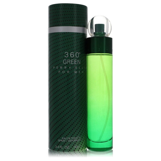 Perry Ellis 360 Green Eau De Toilette Spray By Perry Ellis - Size: 100 ml Eau De Toilette Spray