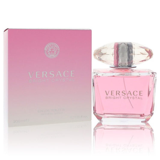 Bright Crystal Eau De Toilette Spray By Versace - Size: 200 ml Eau De Toilette Spray
