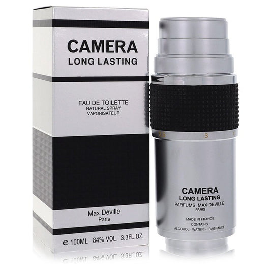 Camera Long Lasting Eau De Toilette Spray By Max Deville - Size: 100 ml Eau De Toilette Spray