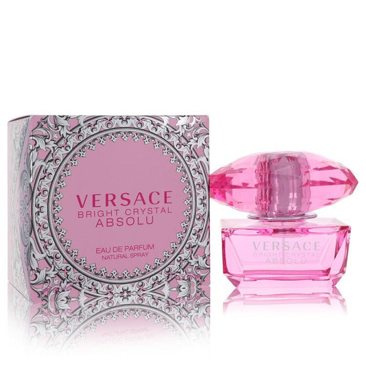 Bright Crystal Absolu Eau De Parfum Spray By Versace - Size: 50 ml Eau De Parfum Spray