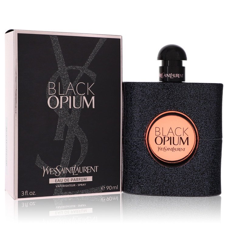 Black Opium Eau De Parfum Spray By Yves Saint Laurent - Size: 90 ml Eau De Parfum Spray