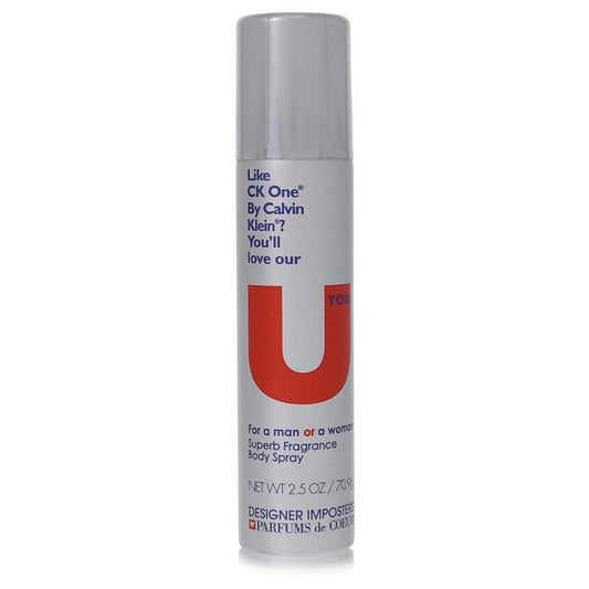 Designer Imposters U You Deodorant Body Spray (Unisex) By Parfums De Coeur - Size: 75 ml Deodorant Body Spray