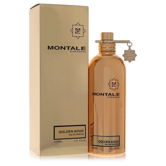 Montale Golden Aoud Eau De Parfum Spray By Montale - Size: 100 ml Eau De Parfum Spray